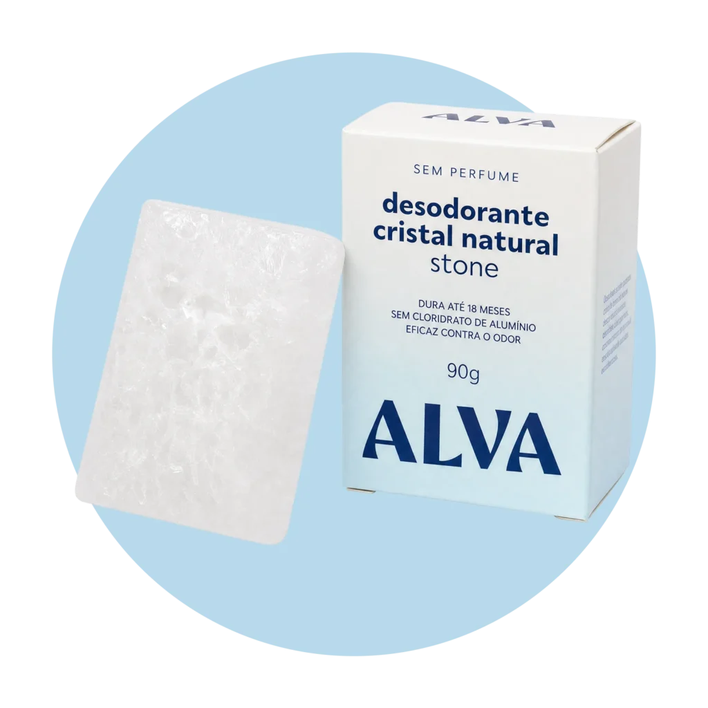 Desodorante Cristal Natural Stone Alva