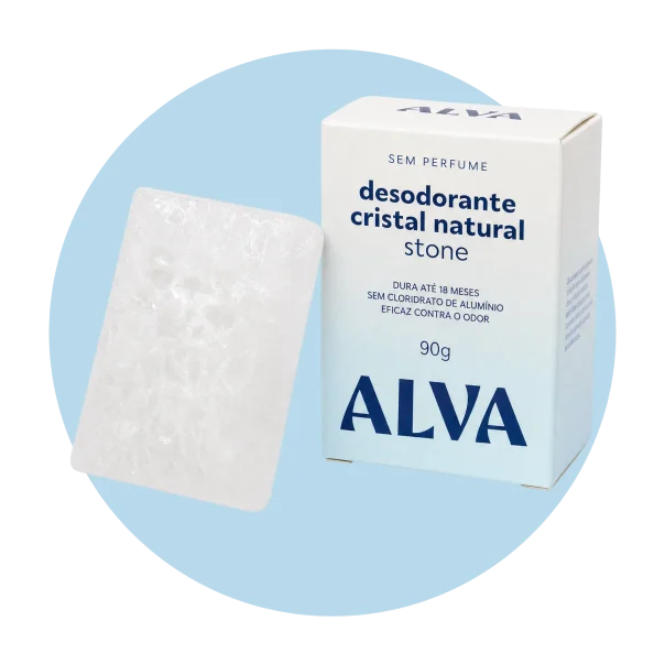 Desodorante Cristal Natural Stone Alva